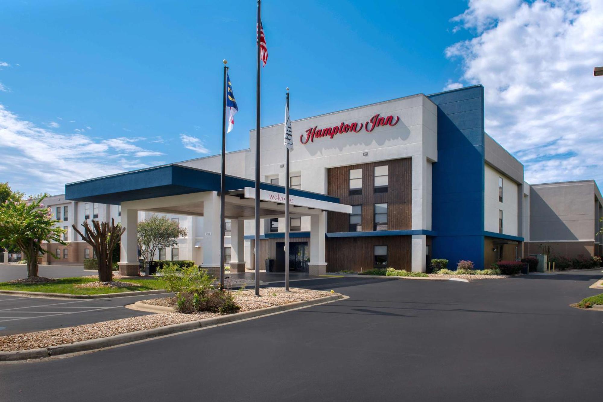 Hampton Inn Charlotte Monroe Exterior foto
