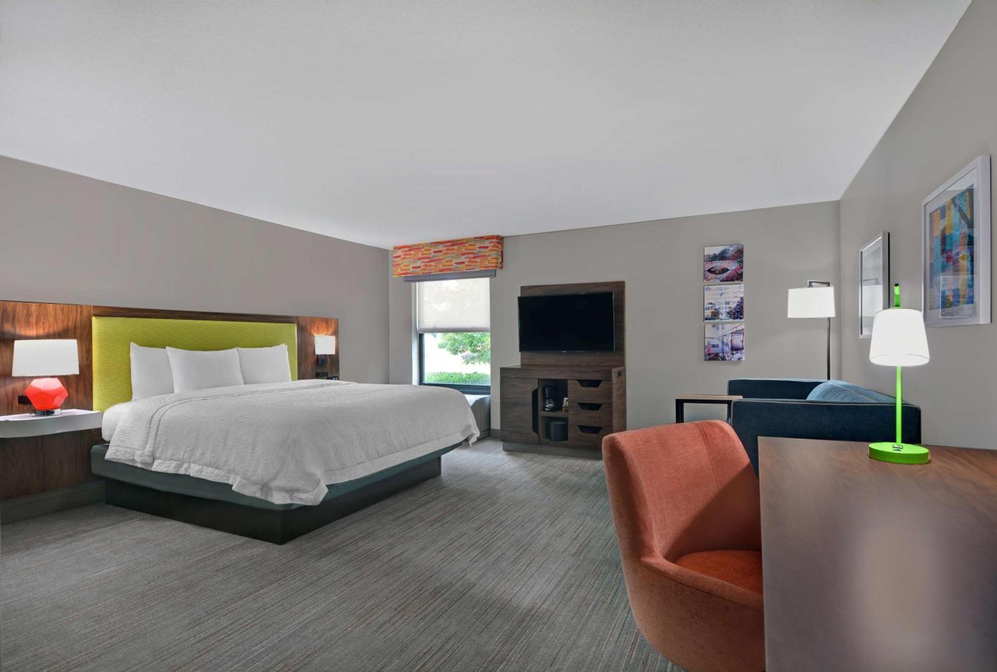 Hampton Inn Charlotte Monroe Exterior foto